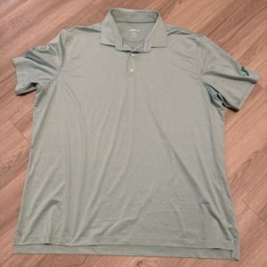 Johnnie O Shirt Mens XXL Polo Green‎ Short Sleeve Soft Performance Surfer